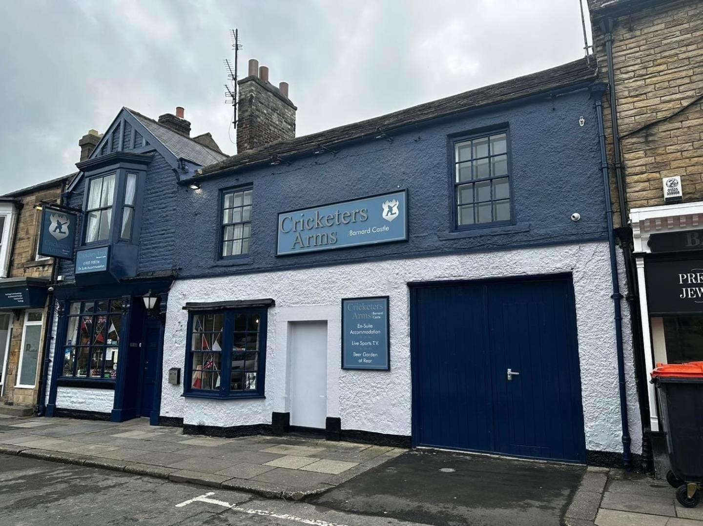Hotel The Cricketers Arms Barnard Castle Esterno foto